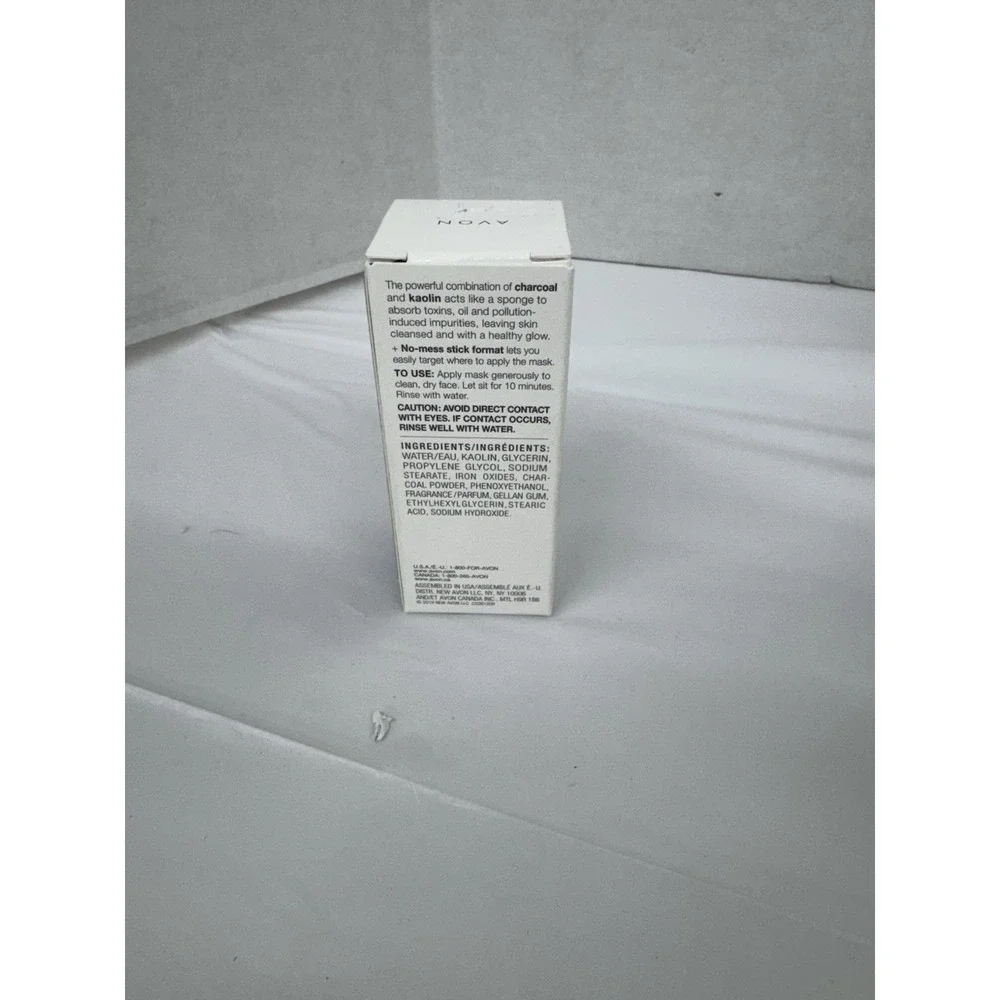 Avon‎ Anew Neutralize Anti Pollution Charcoal Mask Stick 1.7 oz, NIB, 2pk